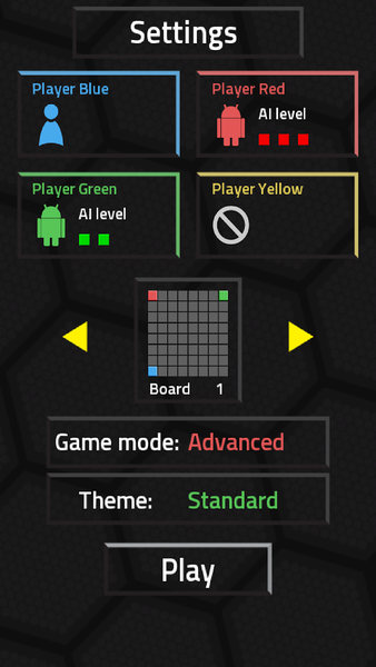 Blocks Battle - Gameplay image of android game