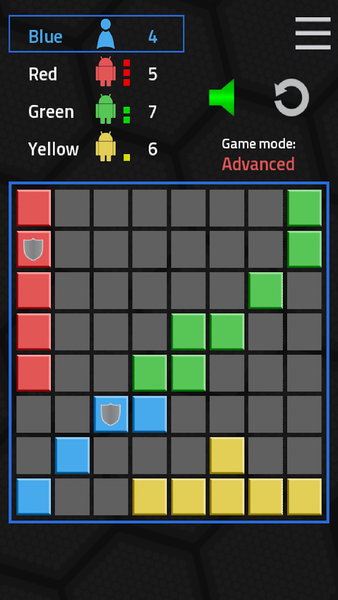Blocks Battle - Gameplay image of android game