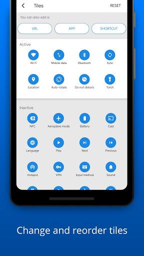 Bottom Quick Settings - Image screenshot of android app