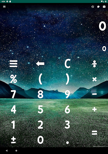 Calculator with Themes - عکس برنامه موبایلی اندروید