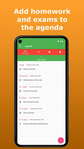School planner (Diary) - عکس برنامه موبایلی اندروید