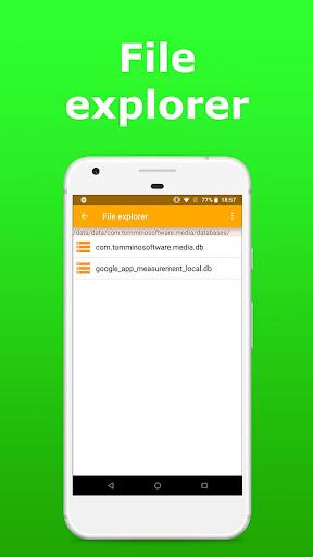 SQLite Database Editor - Image screenshot of android app