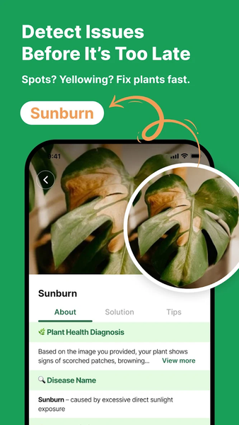 Plant Identifier - Scan & Care - Image screenshot of android app