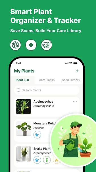 Plant Identifier - Scan & Care - Image screenshot of android app