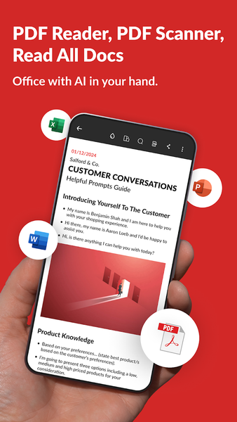 PDF Reader AI: Scanner, Editor - Image screenshot of android app