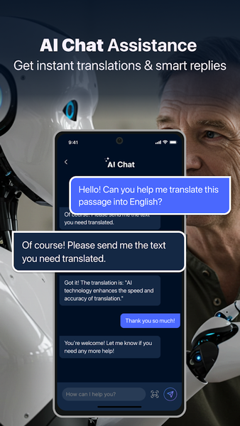 Quick Trans - Translator AI AR - Image screenshot of android app