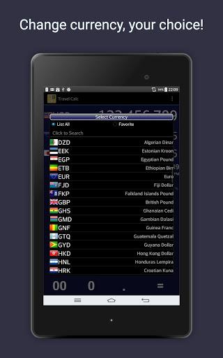 Travel Calculator - عکس برنامه موبایلی اندروید