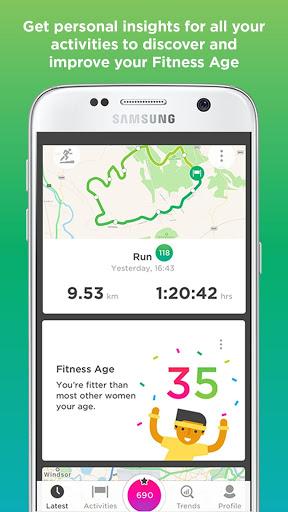 TomTom Sports - Image screenshot of android app