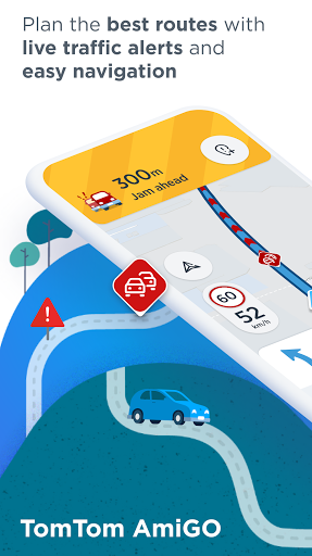TomTom AmiGO - GPS Navigation - Image screenshot of android app