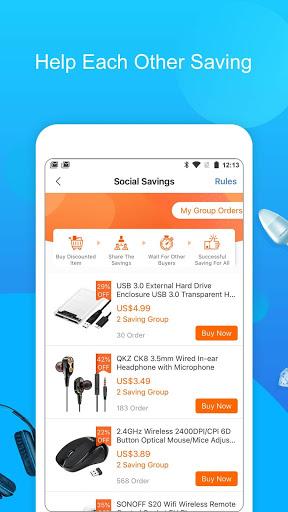 TOMTOP - Get $100 New User Coupon Bonus! - Image screenshot of android app