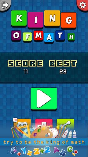 King of Math - Math Games - عکس برنامه موبایلی اندروید