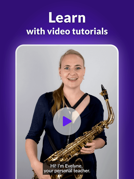 Saxophone Lessons - tonestro - عکس برنامه موبایلی اندروید