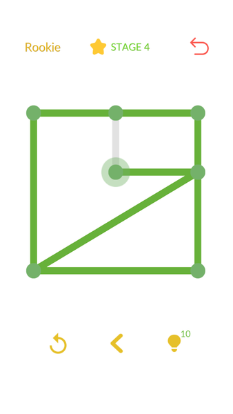 1LINE - One stroke - One Line - Gameplay image of android game