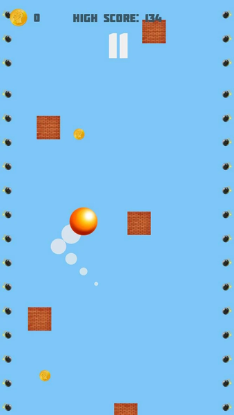 Helix Ball - Gameplay image of android game