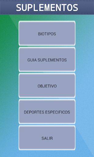 sports supplements - Image screenshot of android app