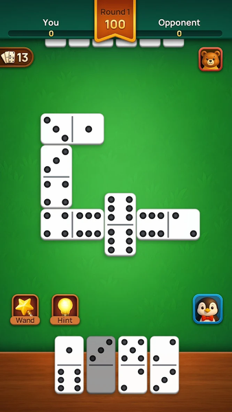 Dominoes - Classic Domino Game - Gameplay image of android game
