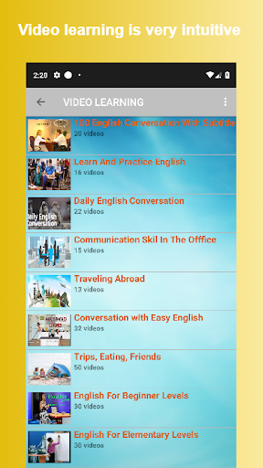 English Conversation - Image screenshot of android app