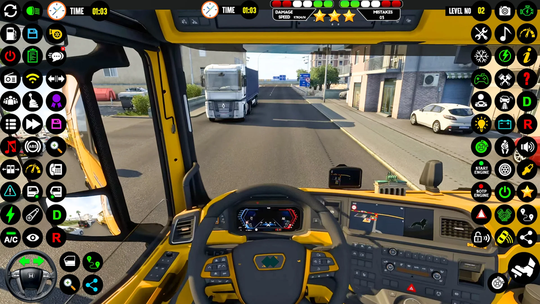 Cargo Truck GT Truck Games 3D - Gameplay image of android game