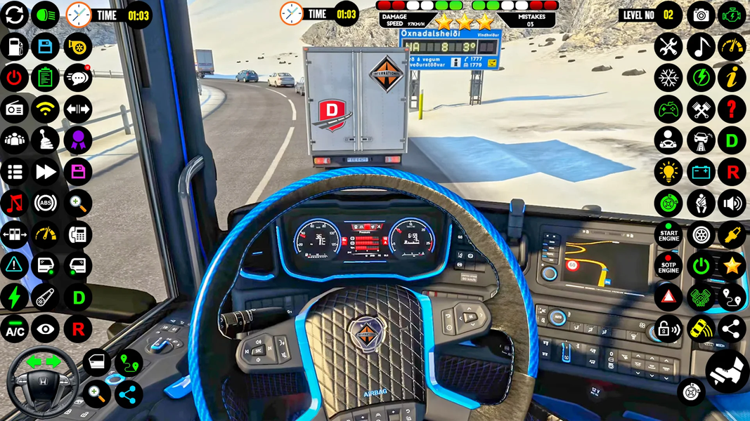 Cargo Truck GT Truck Games 3D - Gameplay image of android game