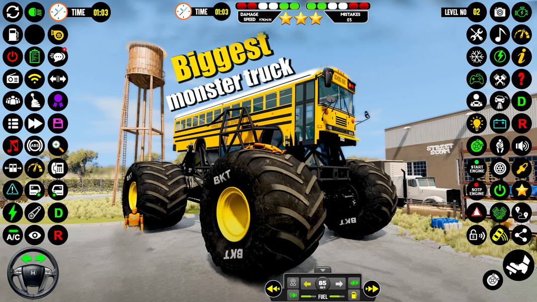 ۴x۴ Monster Truck Game - Derby - عکس بازی موبایلی اندروید
