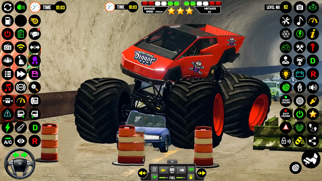۴x۴ Monster Truck Game - Derby - عکس بازی موبایلی اندروید