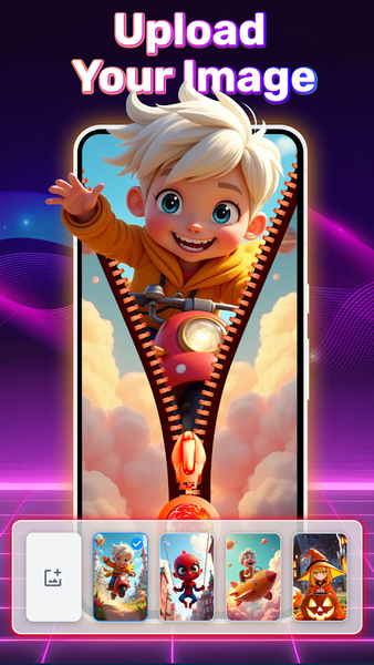 Zipper Locks & Wallpapers - عکس برنامه موبایلی اندروید