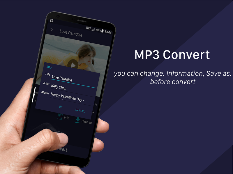 MP3 converter - Image screenshot of android app