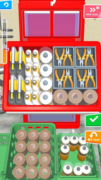 Tool Organizer ۳D - عکس بازی موبایلی اندروید