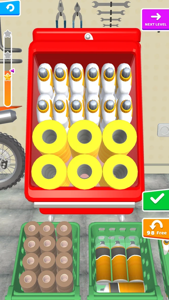 Tool Organizer ۳D - عکس بازی موبایلی اندروید