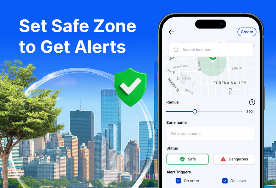 GPS Location & Phone Tracker - عکس برنامه موبایلی اندروید