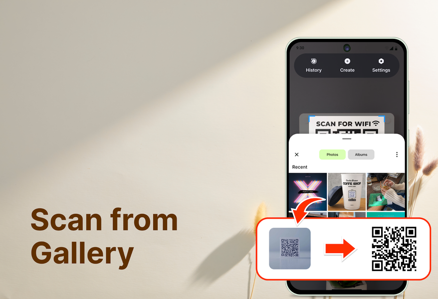 QR & Barcode Scanner - عکس برنامه موبایلی اندروید