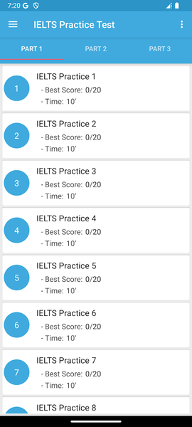 IELTS Toolkit - عکس برنامه موبایلی اندروید