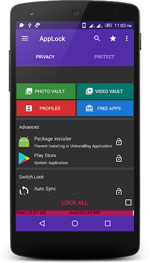 App Lock - عکس برنامه موبایلی اندروید