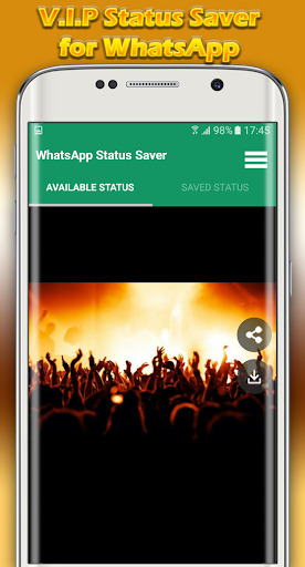 VIP Status Saver for whatsapp Pro - Image screenshot of android app