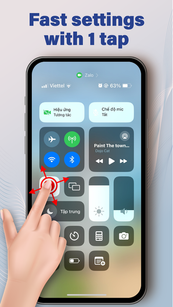 Control Center Simple - عکس برنامه موبایلی اندروید