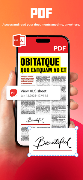 PDF View - Reader - عکس برنامه موبایلی اندروید