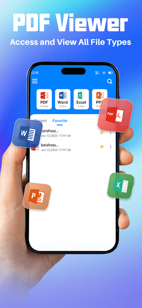 PDF View - Reader - عکس برنامه موبایلی اندروید