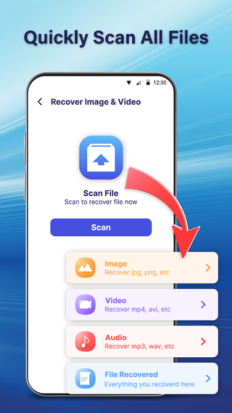 File Miner - Photo Recovery - عکس برنامه موبایلی اندروید