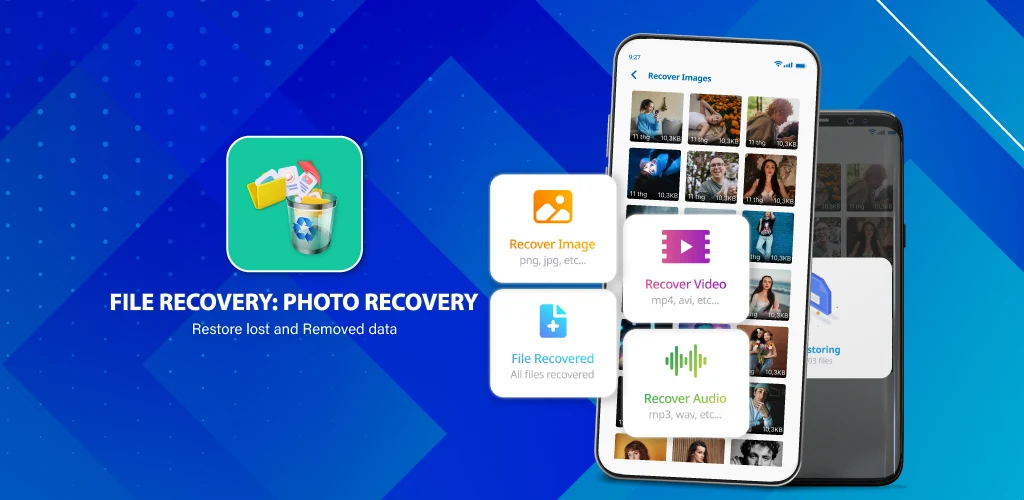 File Recovery - Photo Recovery - عکس برنامه موبایلی اندروید