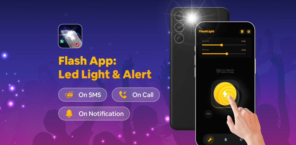 Flash App: Led Light & Alert - Image screenshot of android app