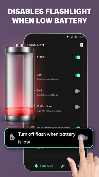 Flash App - Flash Alert - عکس برنامه موبایلی اندروید