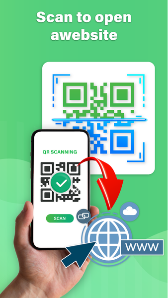 QR Code Scanner & Barcode - عکس برنامه موبایلی اندروید