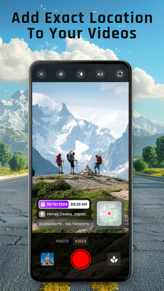 GeoSnap: GPS Photo Location - عکس برنامه موبایلی اندروید