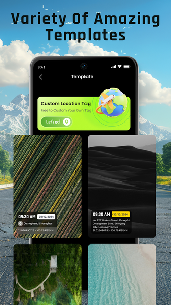 GeoSnap: GPS Photo Location - عکس برنامه موبایلی اندروید