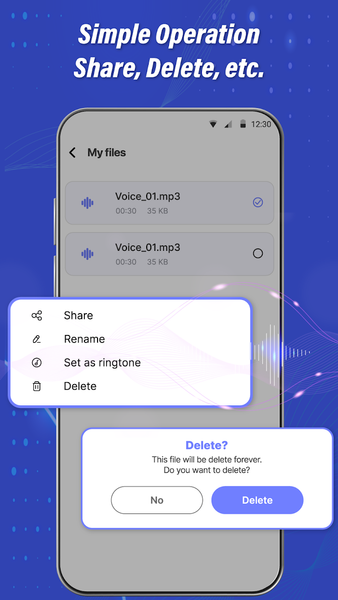 Voice Changer: Audio Effects - عکس برنامه موبایلی اندروید