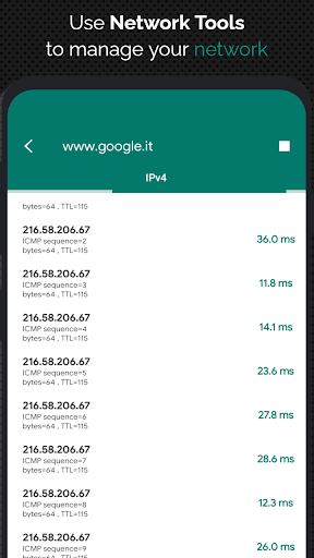 NetX Network Tools - Image screenshot of android app