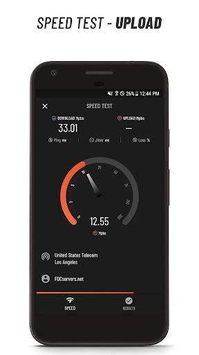 Speed Test - عکس برنامه موبایلی اندروید