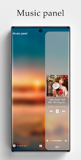 Edge Screen - Side bar - عکس برنامه موبایلی اندروید