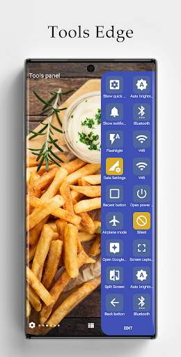 Edge Screen - Side bar - عکس برنامه موبایلی اندروید
