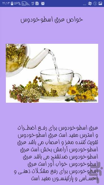 گیاهان دارویی۲ - عکس برنامه موبایلی اندروید